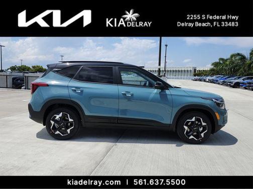 Pluton Blue/Black Roof 2026 Kia Seltos S