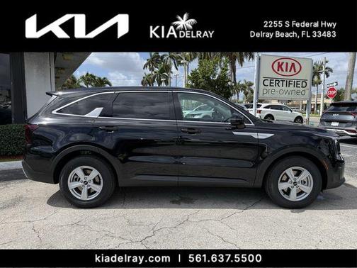 Ebony Black 2026 Kia Sorento LX