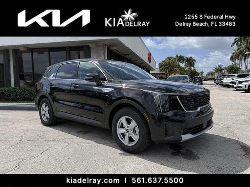 Ebony Black 2026 Kia Sorento LX