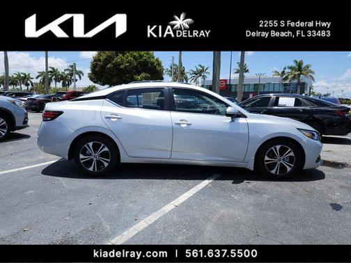 Brilliant Silver Metallic 2023 Nissan Sentra SV