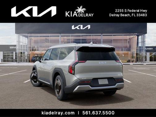 Ivory Silver 2026 Kia EV9 Wind