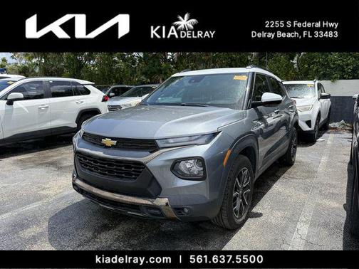 Satin Steel Metallic 2022 Chevrolet Trailblazer ACTIV