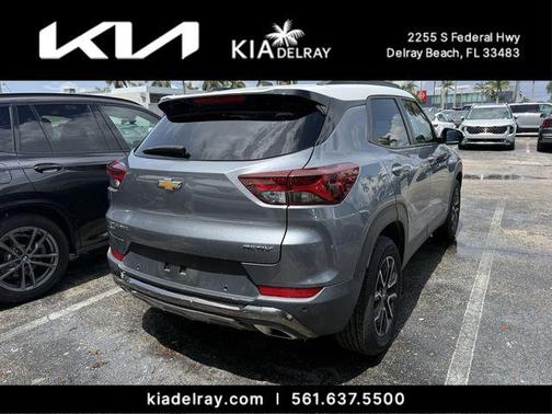 Satin Steel Metallic 2022 Chevrolet Trailblazer ACTIV
