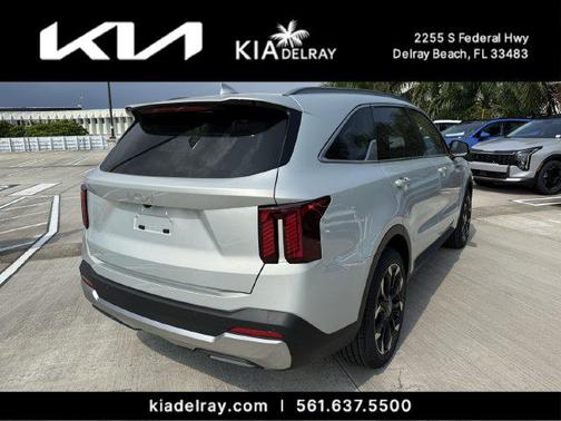 Ivory Silver 2026 Kia Sorento SX