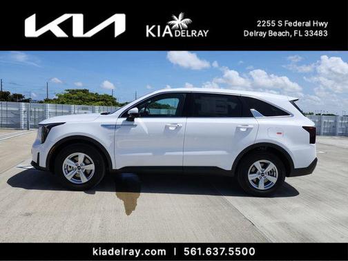 Glacial White Pearl 2026 Kia Sorento LX