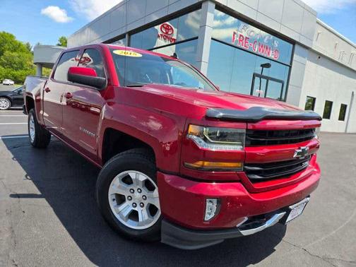 Cajun Red Tintcoat 2018 Chevrolet Silverado 1500 2LT