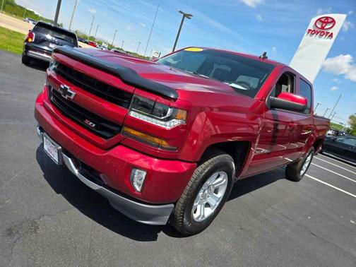 Cajun Red Tintcoat 2018 Chevrolet Silverado 1500 2LT