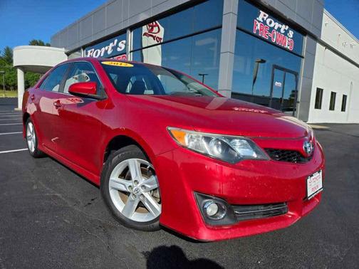 Barcelona Red Metallic 2012 Toyota Camry SE