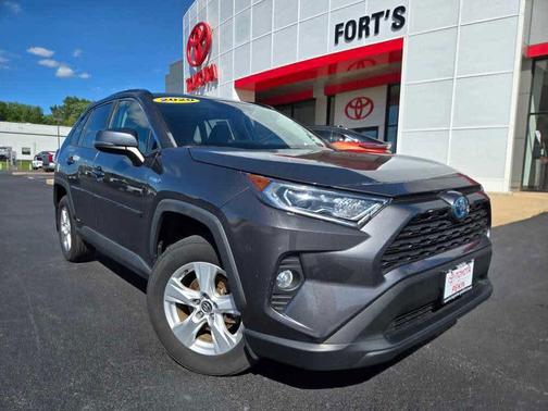 Magnetic Gray Metallic 2020 Toyota RAV4 Hybrid XLE
