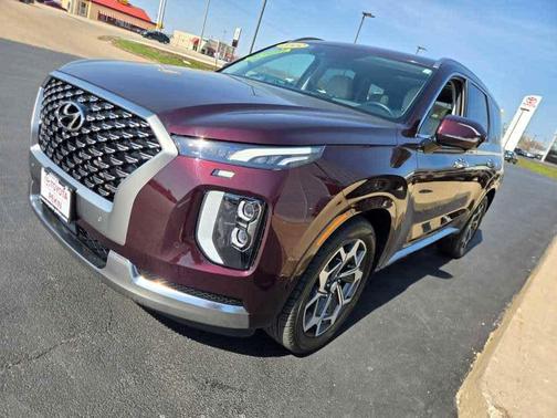 Sierra Burgundy 2022 Hyundai PALISADE Calligraphy