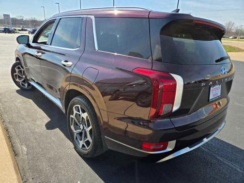 Sierra Burgundy 2022 Hyundai PALISADE Calligraphy