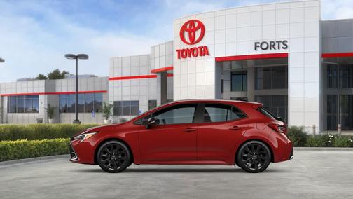 Finish Line Red 2026 Toyota Corolla XSE