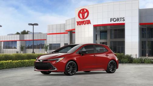 Finish Line Red 2026 Toyota Corolla XSE