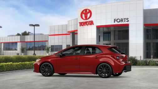 Finish Line Red 2026 Toyota Corolla XSE