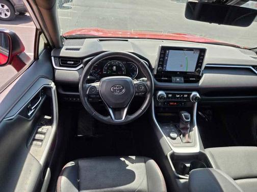 Supersonic Red/Midnight Black Metallic 2021 Toyota RAV4 Prime XSE