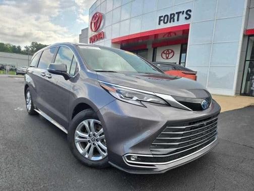 Predawn Gray Mica 2023 Toyota Sienna Platinum