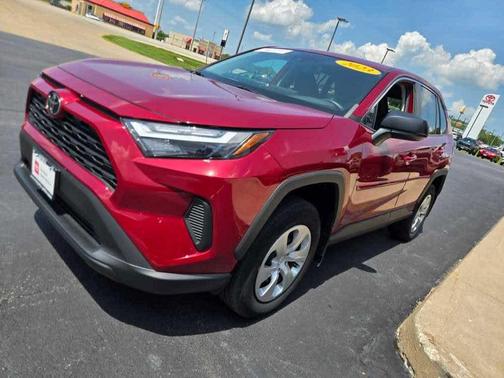 Ruby Flare Pearl 2023 Toyota RAV4 LE