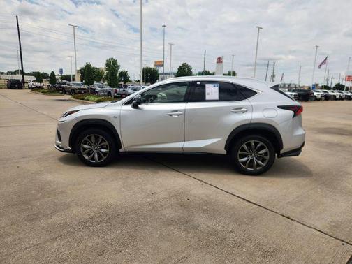 Silver Lining Metallic 2019 Lexus NX 300 F Sport
