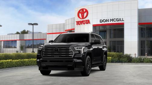 Midnight Black Metallic 2026 Toyota Sequoia Limited