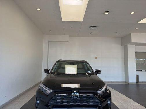 Midnight Black Metallic 2025 Toyota RAV4 XLE Premium