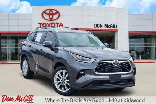 Magnetic Gray Metallic 2023 Toyota Highlander Limited
