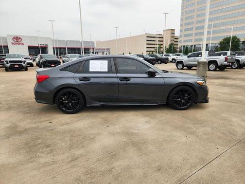 Meteorite Gray Metallic 2022 Honda Civic Sport