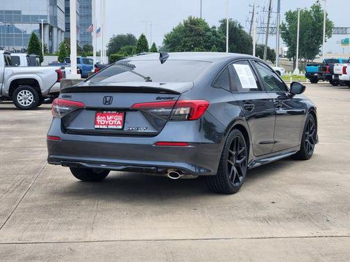 Meteorite Gray Metallic 2022 Honda Civic Sport
