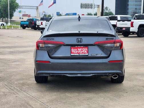Meteorite Gray Metallic 2022 Honda Civic Sport