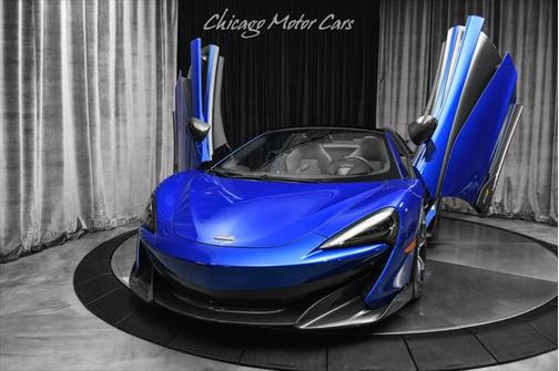 2020 McLaren 600LT MSO Burton Blue! Tons of Carbon Fiber! Carbon Ceramic Brakes! Loaded!
