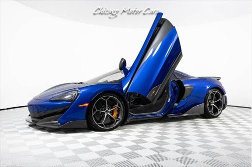 2020 McLaren 600LT MSO Burton Blue! Tons of Carbon Fiber! Carbon Ceramic Brakes! Loaded!