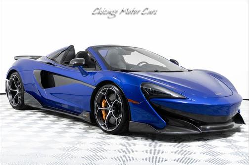 2020 McLaren 600LT MSO Burton Blue! Tons of Carbon Fiber! Carbon Ceramic Brakes! Loaded!