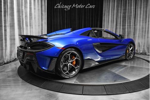 2020 McLaren 600LT MSO Burton Blue! Tons of Carbon Fiber! Carbon Ceramic Brakes! Loaded!