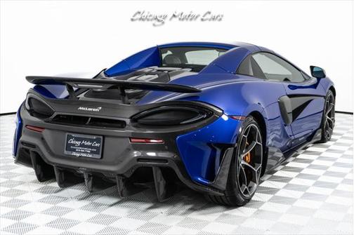 2020 McLaren 600LT MSO Burton Blue! Tons of Carbon Fiber! Carbon Ceramic Brakes! Loaded!
