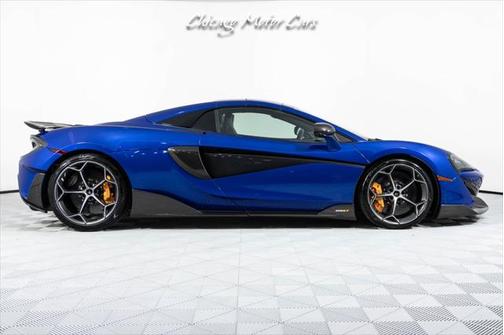 2020 McLaren 600LT MSO Burton Blue! Tons of Carbon Fiber! Carbon Ceramic Brakes! Loaded!