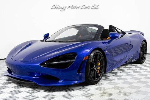 Tanzanite Blue 2026 McLaren 750S Spider