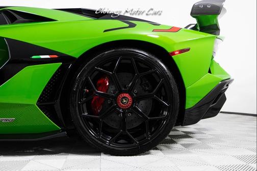 2020 Lamborghini Aventador SVJ LP 770-4 SVJ Only 3K Miles! Front Lifter! Verde Mantis! Loaded!