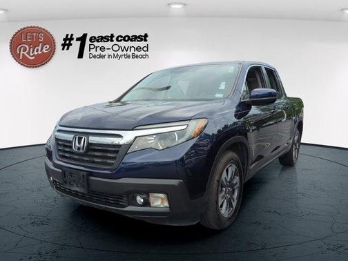 Obsidian Blue Pearl 2019 Honda Ridgeline RTL-T