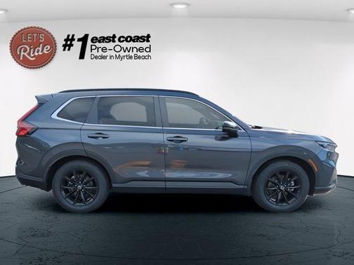 Meteorite Gray Metallic 2024 Honda CR-V Hybrid Sport-L