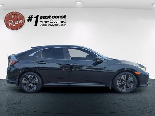 Crystal Black Pearl 2018 Honda Civic EX