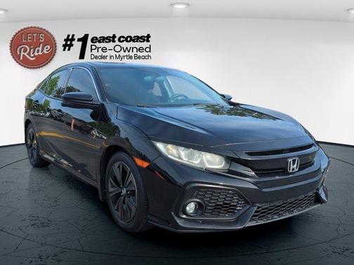 Crystal Black Pearl 2018 Honda Civic EX