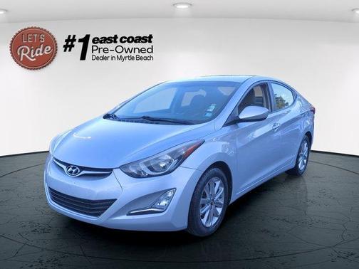 Shimmering Air Silver 2014 Hyundai ELANTRA SE