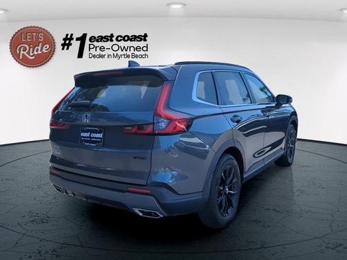 Meteorite Gray Metallic 2024 Honda CR-V Hybrid Sport