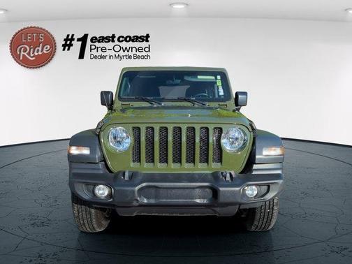 Sarge Green Clearcoat 2023 Jeep Wrangler Sport
