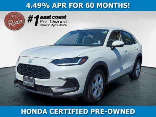 Platinum White Pearl 2024 Honda HR-V LX