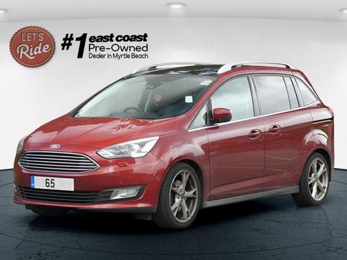 White Platinum Metallic 2014 Ford C-Max Hybrid SE