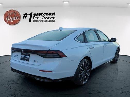 Platinum White Pearl 2024 Honda Accord Hybrid Touring