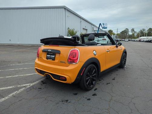 Yellow 2017 MINI Convertible Cooper S