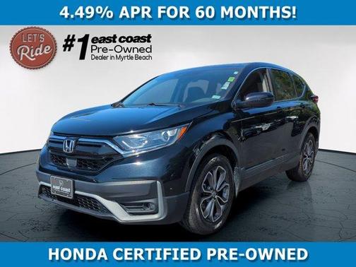 Crystal Black Pearl 2022 Honda CR-V EX