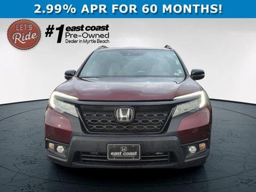 Deep Scarlet Pearl 2021 Honda Passport Touring