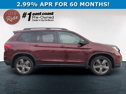 Deep Scarlet Pearl 2021 Honda Passport Touring